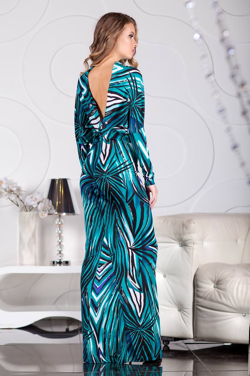 Фото товара 9078, длинное платье трансформер